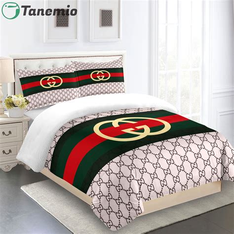 cheap gucci bed covers|gucci sheets for queen size.